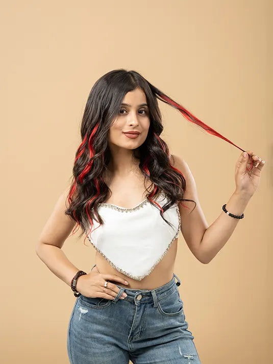 Siren Red – Color Me Clip-ins