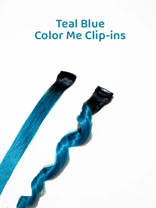 Teal Blue – Color Me Clip-ins