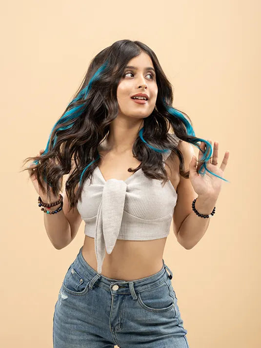 Teal Blue – Color Me Clip-ins
