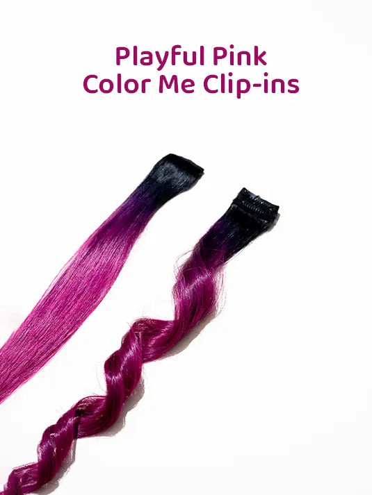 Playful Pink – Color Me Clip-ins