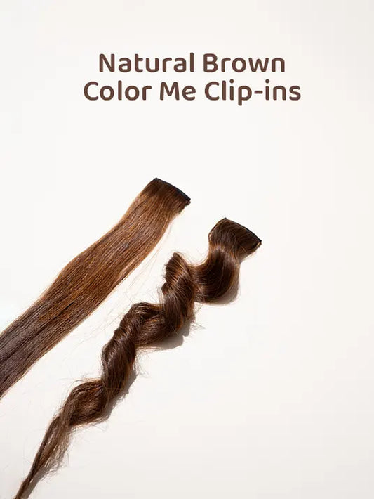 Natural Brown – Color Me Clip-ins
