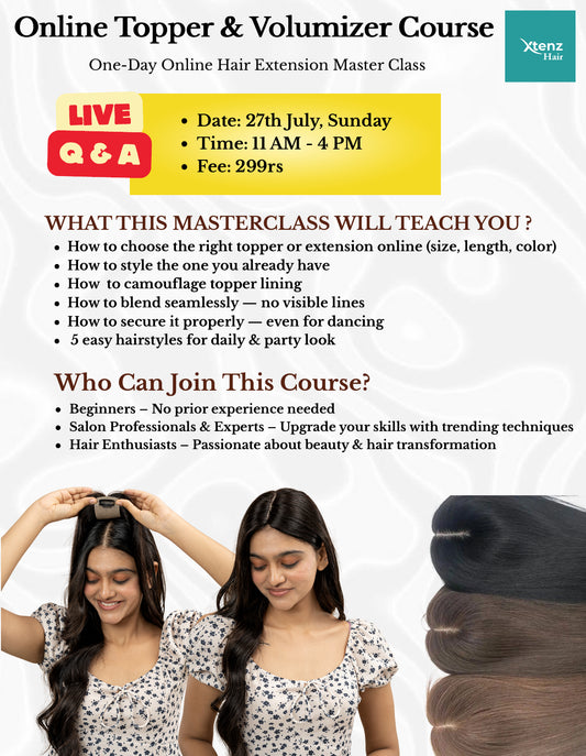 Online Topper & Volumizer Course